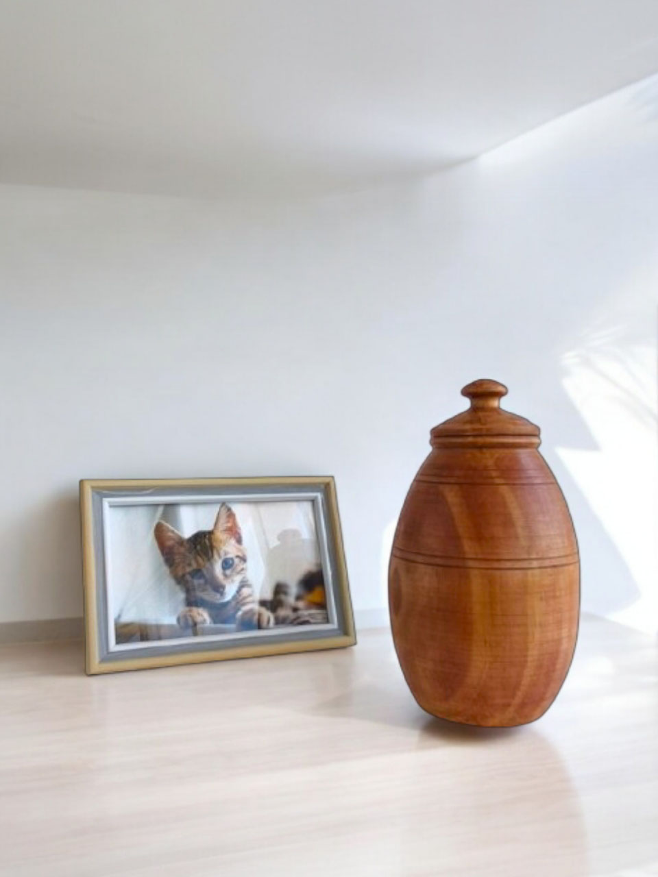 Ánfora para gato Modelo Alma Verde